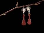 Boucles d'oreilles "Guitare"