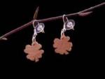 Boucles d'oreilles "Trèfle"