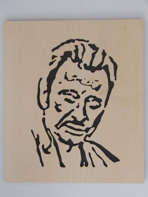 a-Portrait Johnny Hallyday